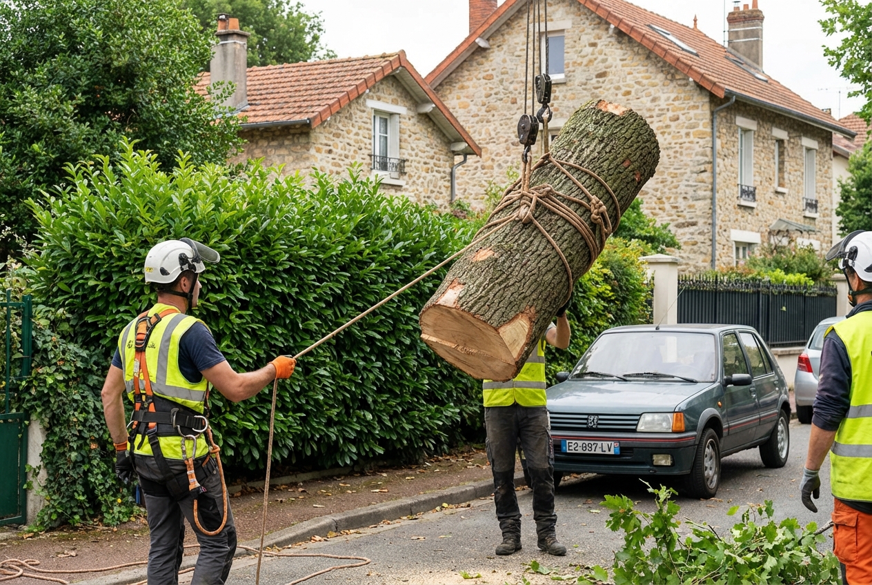 Abattage d'arbres et Démontage délicat à Reims